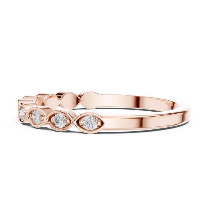 Diamond Bezel Eternity Band