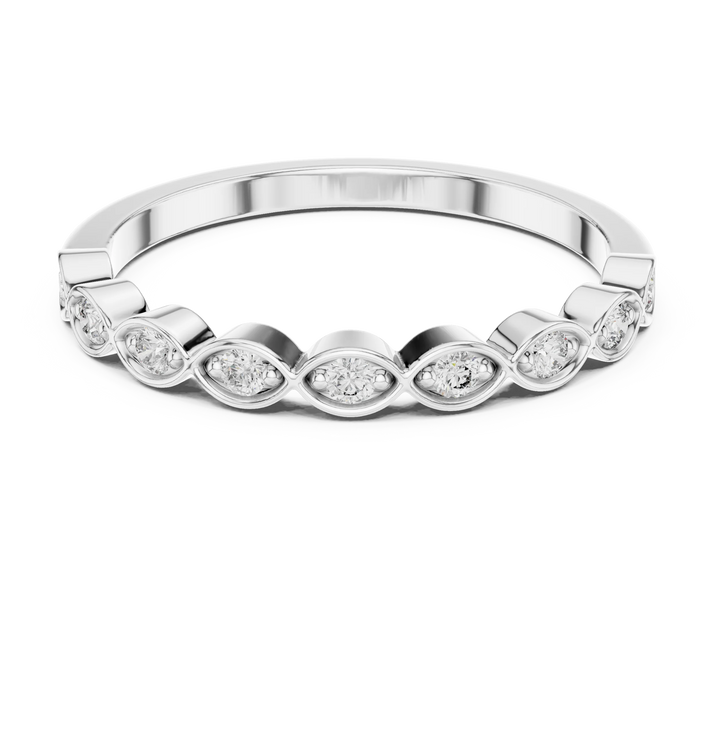 Diamond Bezel Eternity Band