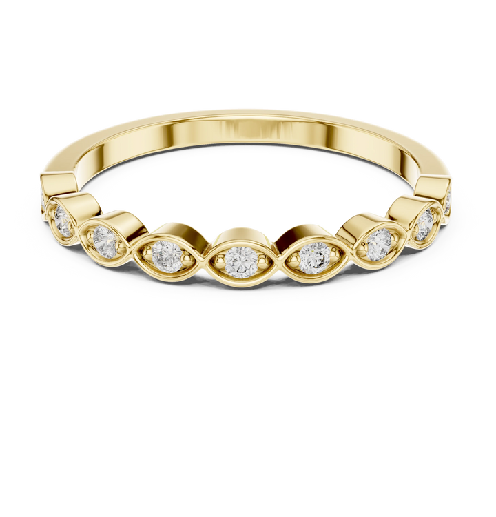 Diamond Bezel Eternity Band