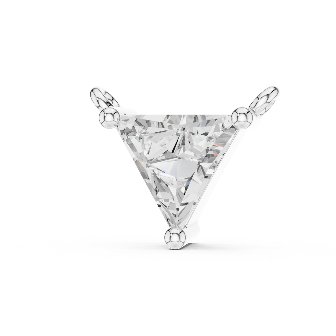 Vela Point Diamond Pendant Necklace