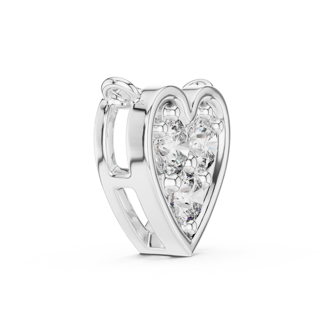 Trinity Heart Diamond Pendant