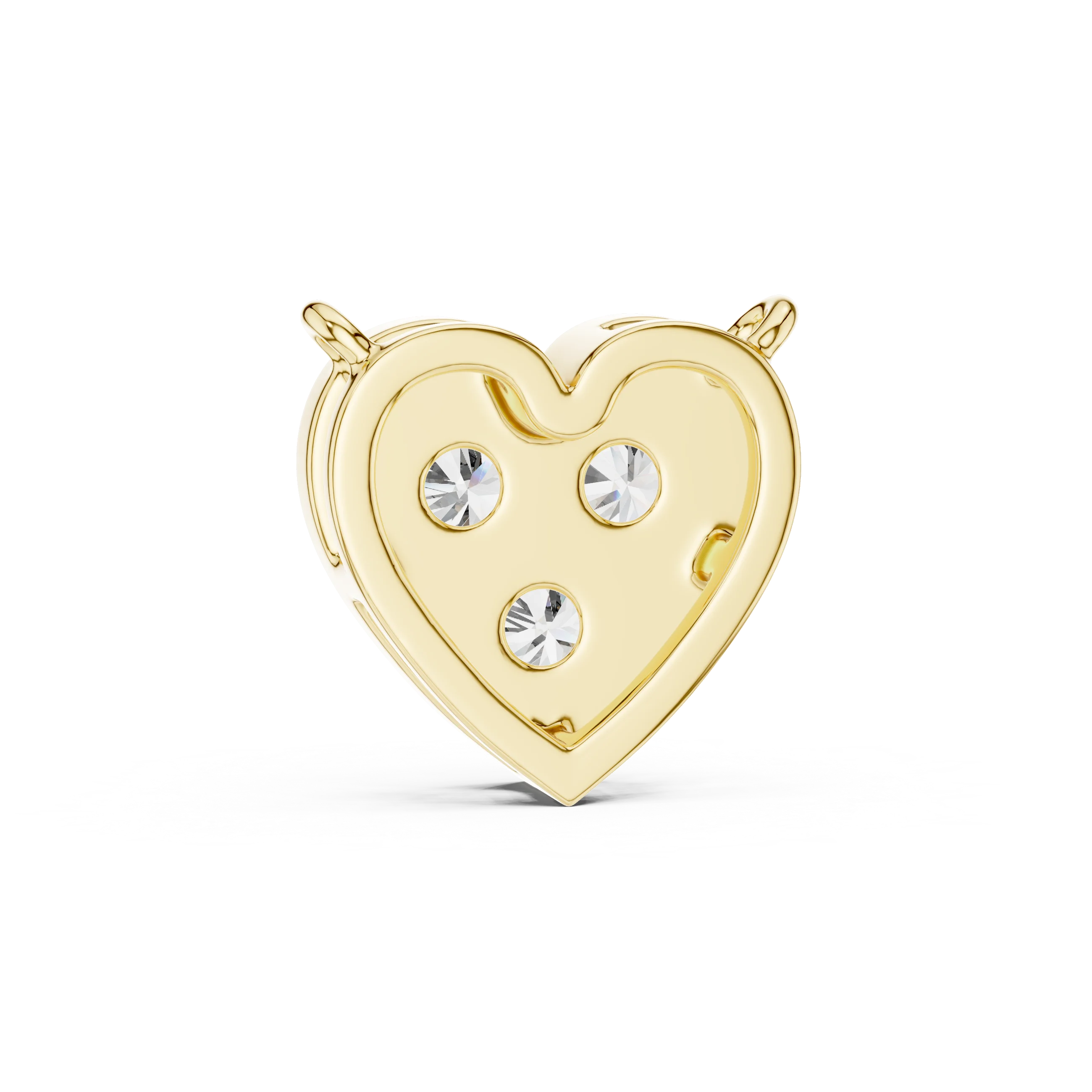 Trinity Heart Diamond Pendant