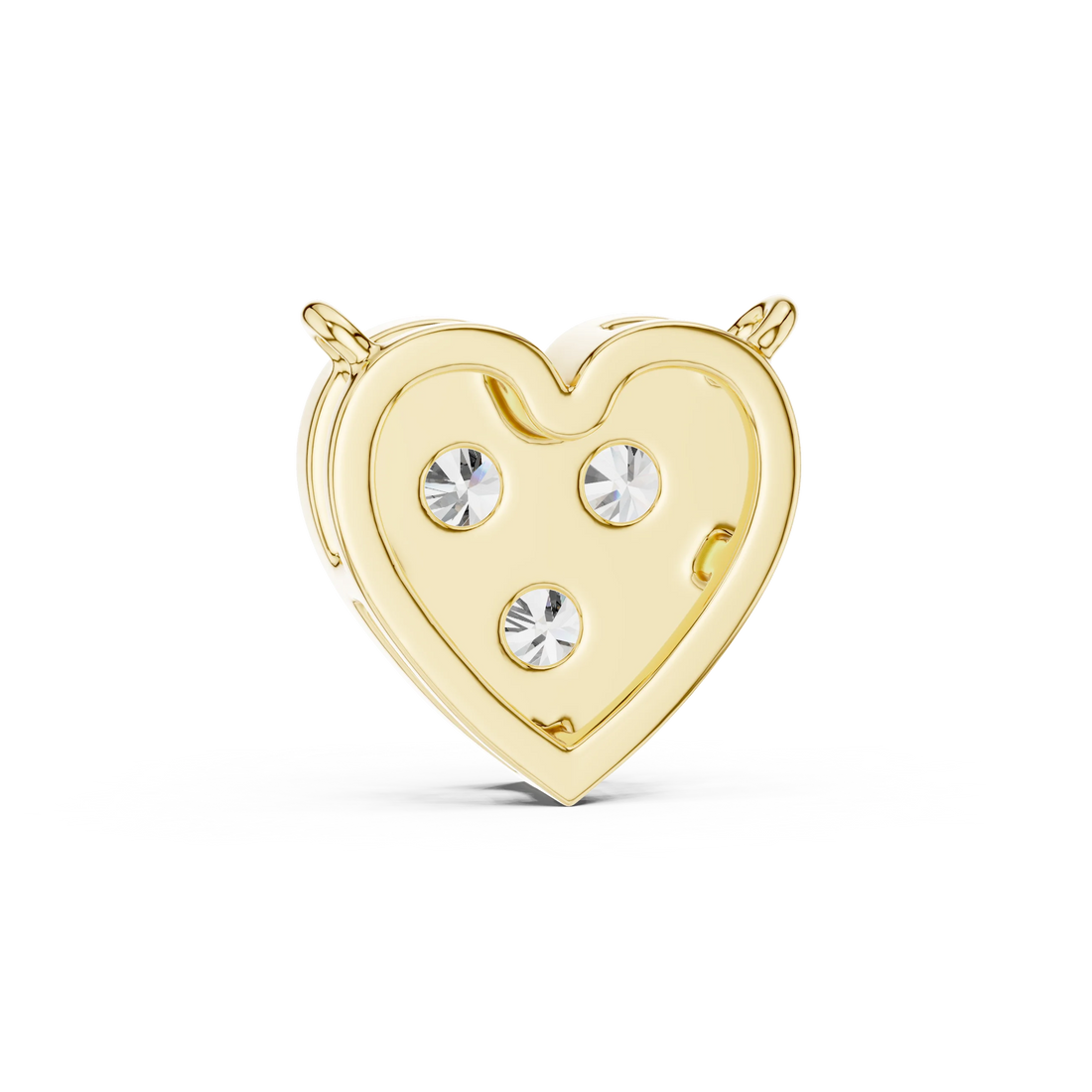 Trinity Heart Diamond Pendant