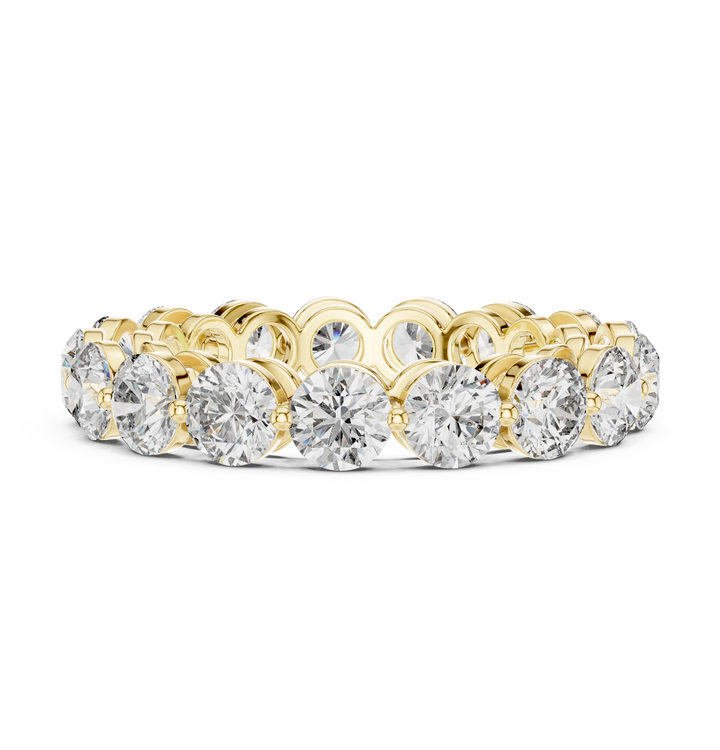 Round Cut Diamond Eternity Band