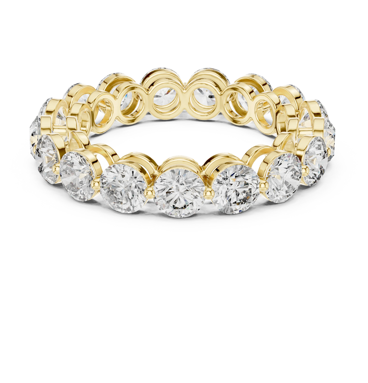 Round Cut Diamond Eternity Band