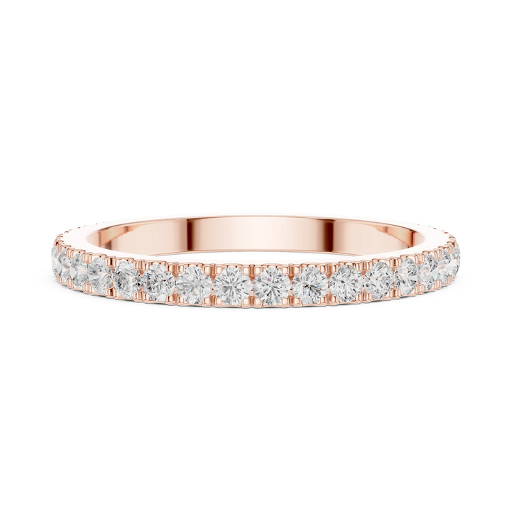 Round Diamond Eternity Band