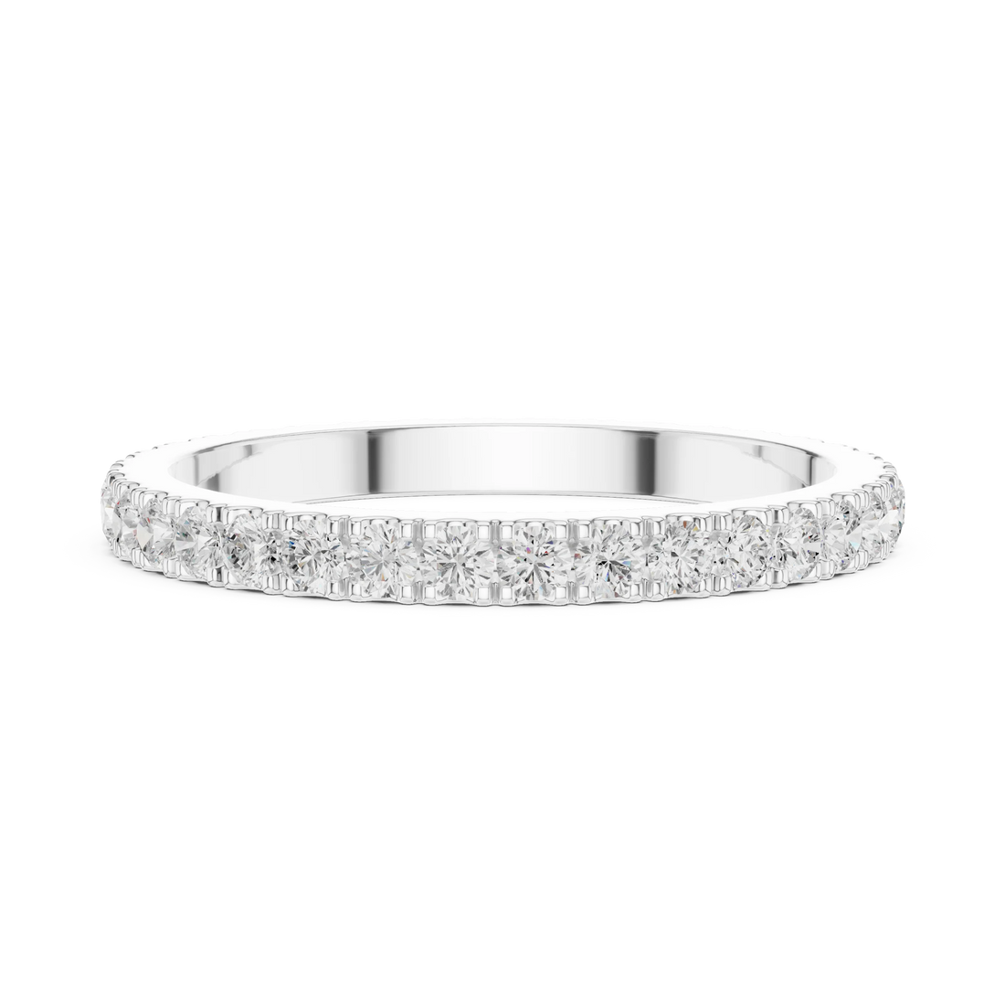 Round Diamond Eternity Band