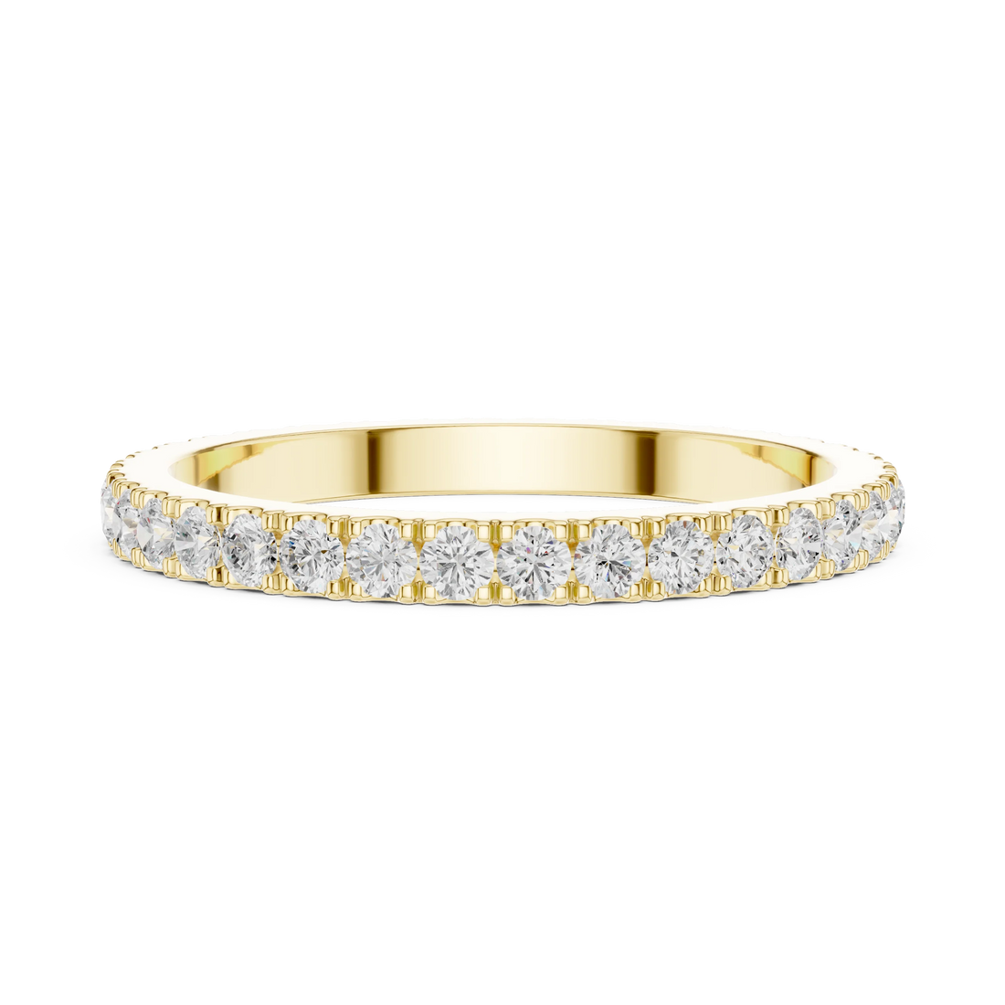 Round Diamond Eternity Band