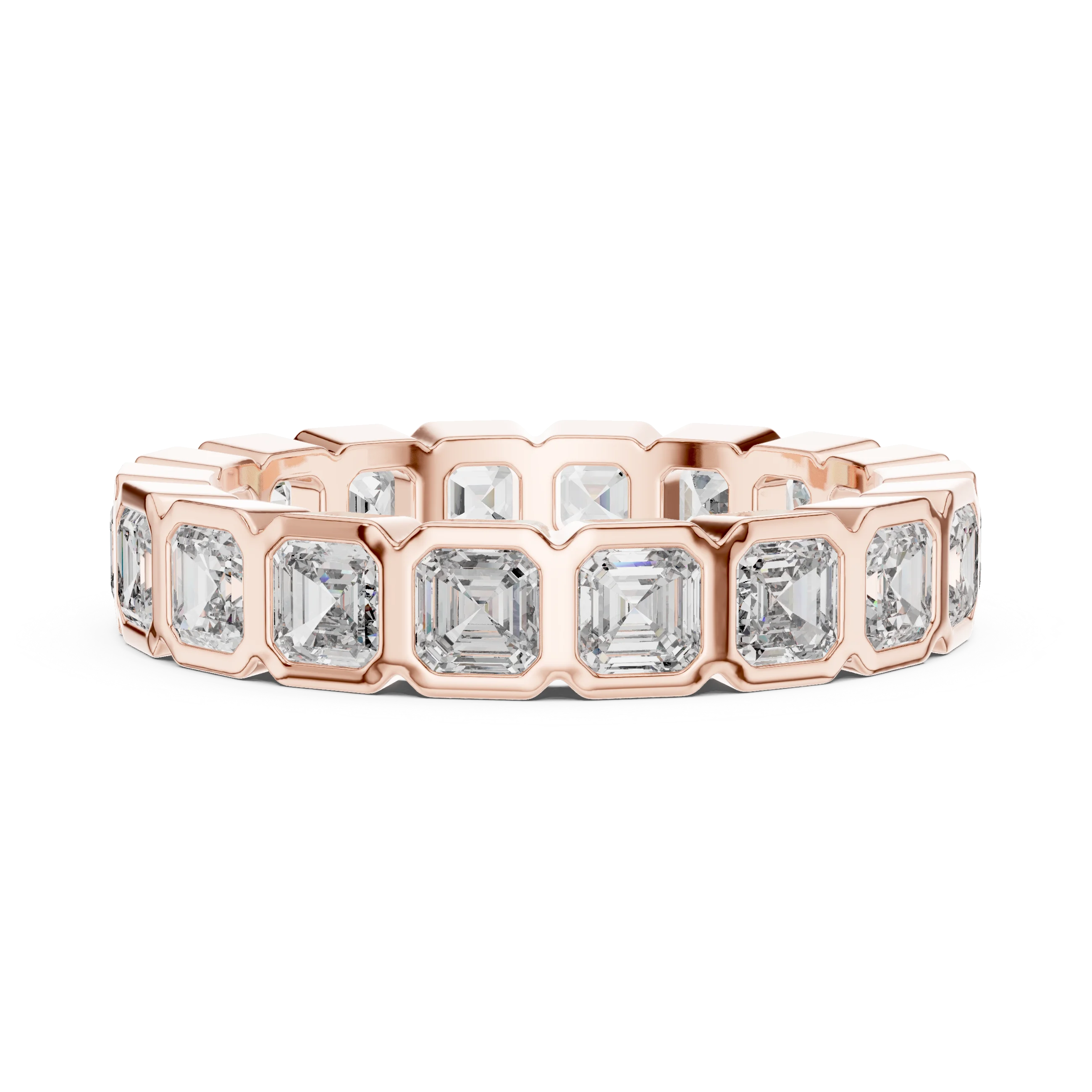 Emerald-Cut Diamond Eternity Band