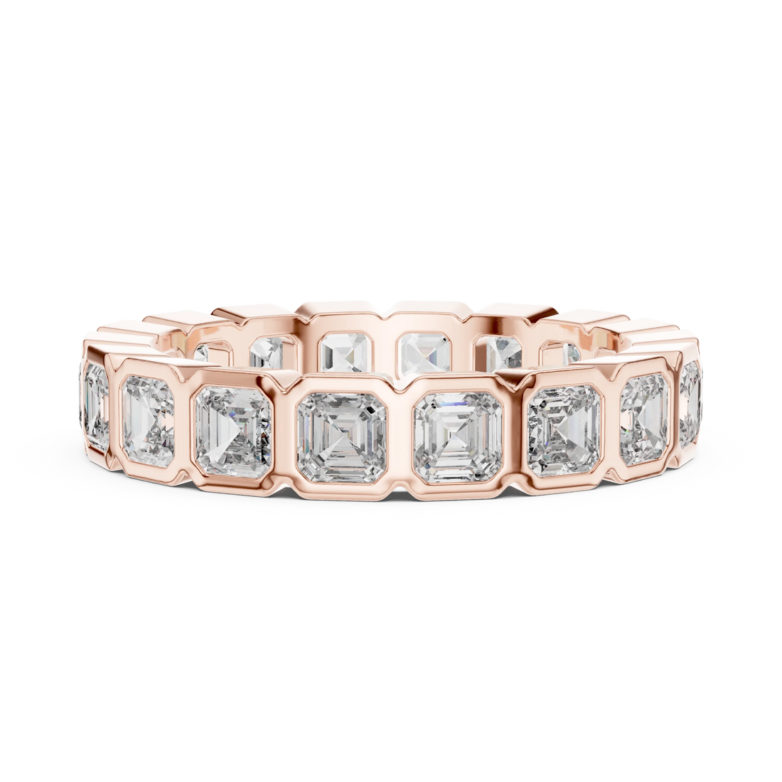 Emerald-Cut Diamond Eternity Band