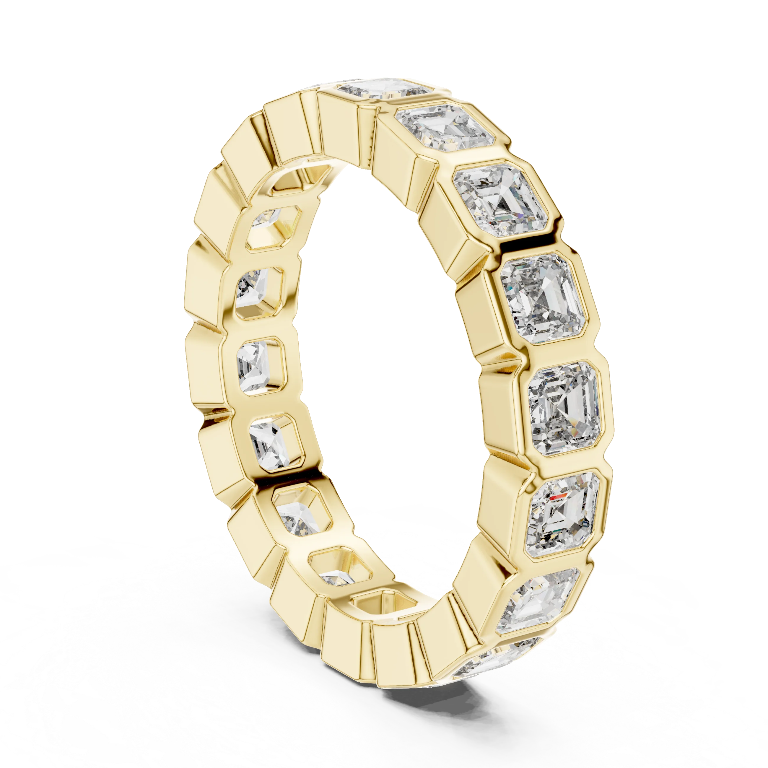 Emerald-Cut Diamond Eternity Band