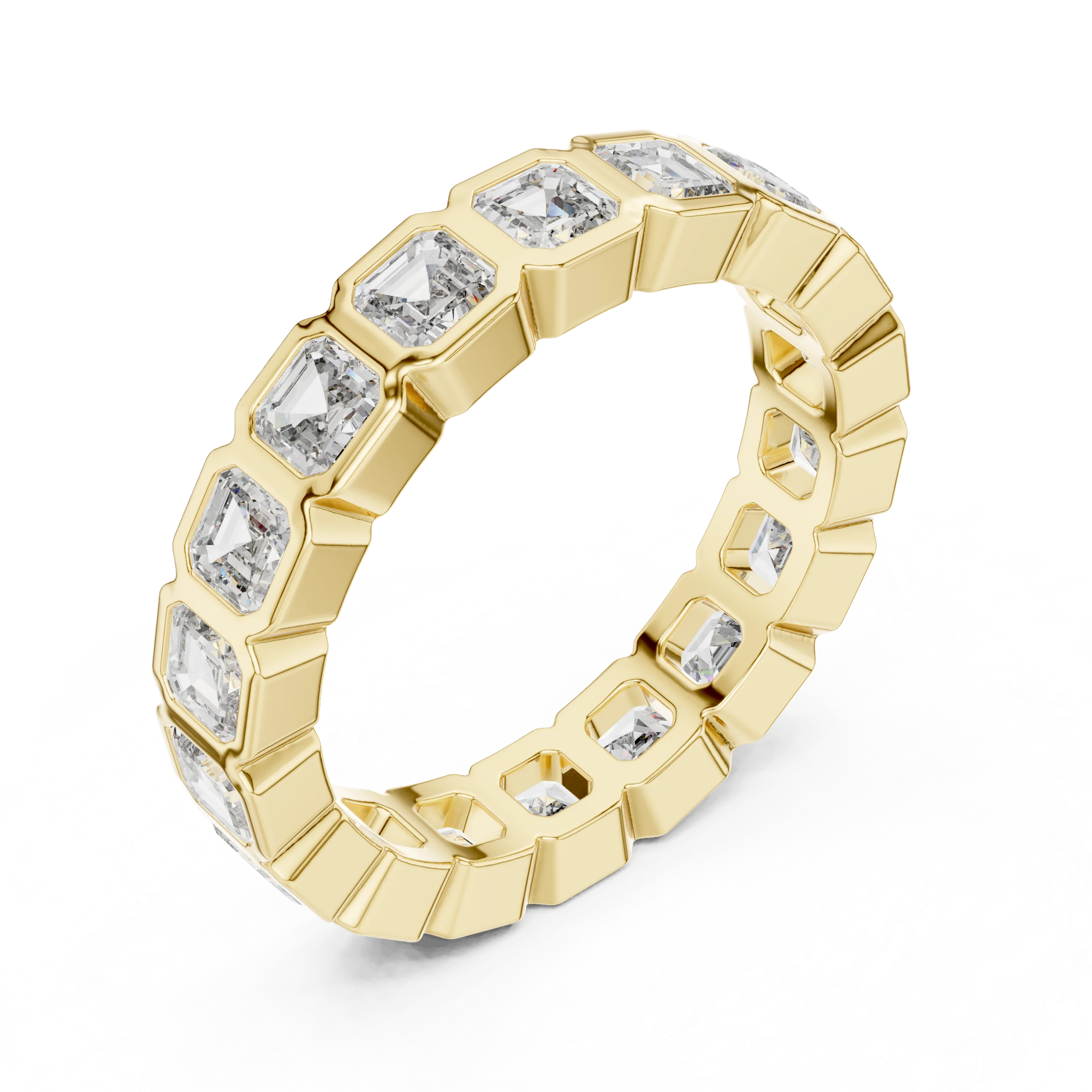 Emerald-Cut Diamond Eternity Band