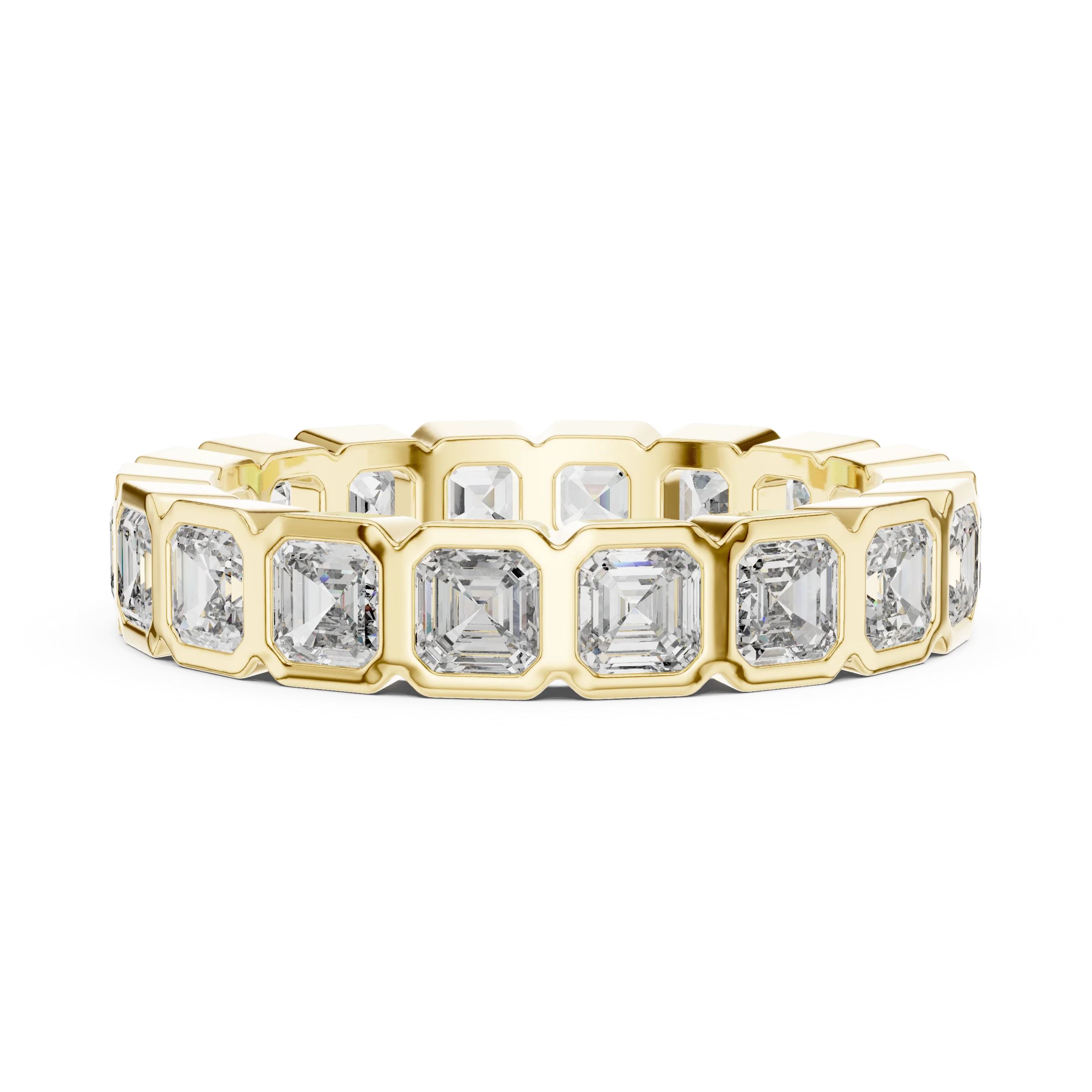 Emerald-Cut Diamond Eternity Band