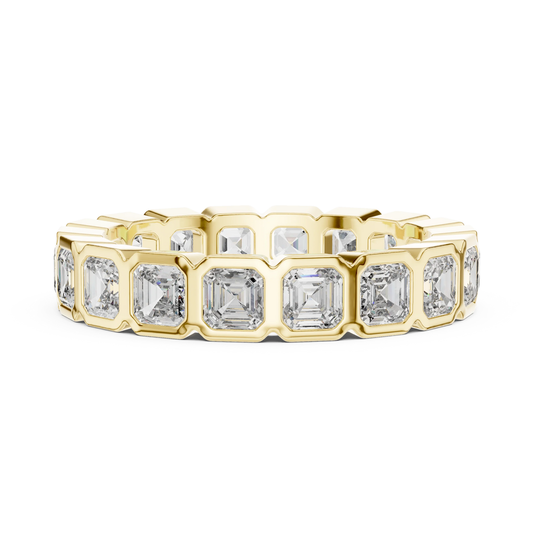 Emerald-Cut Diamond Eternity Band