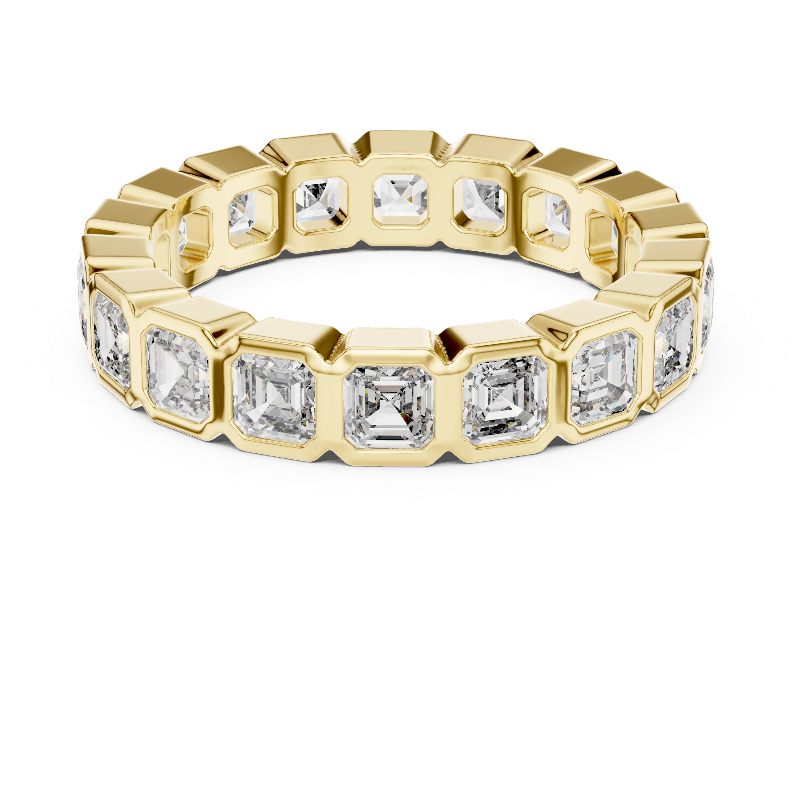 Emerald-Cut Diamond Eternity Band