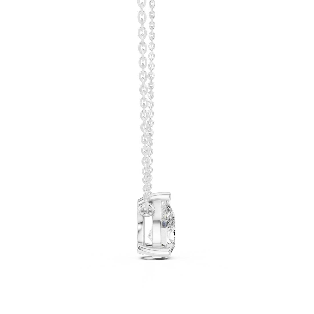 Grace Drop Pear Diamond Pendant