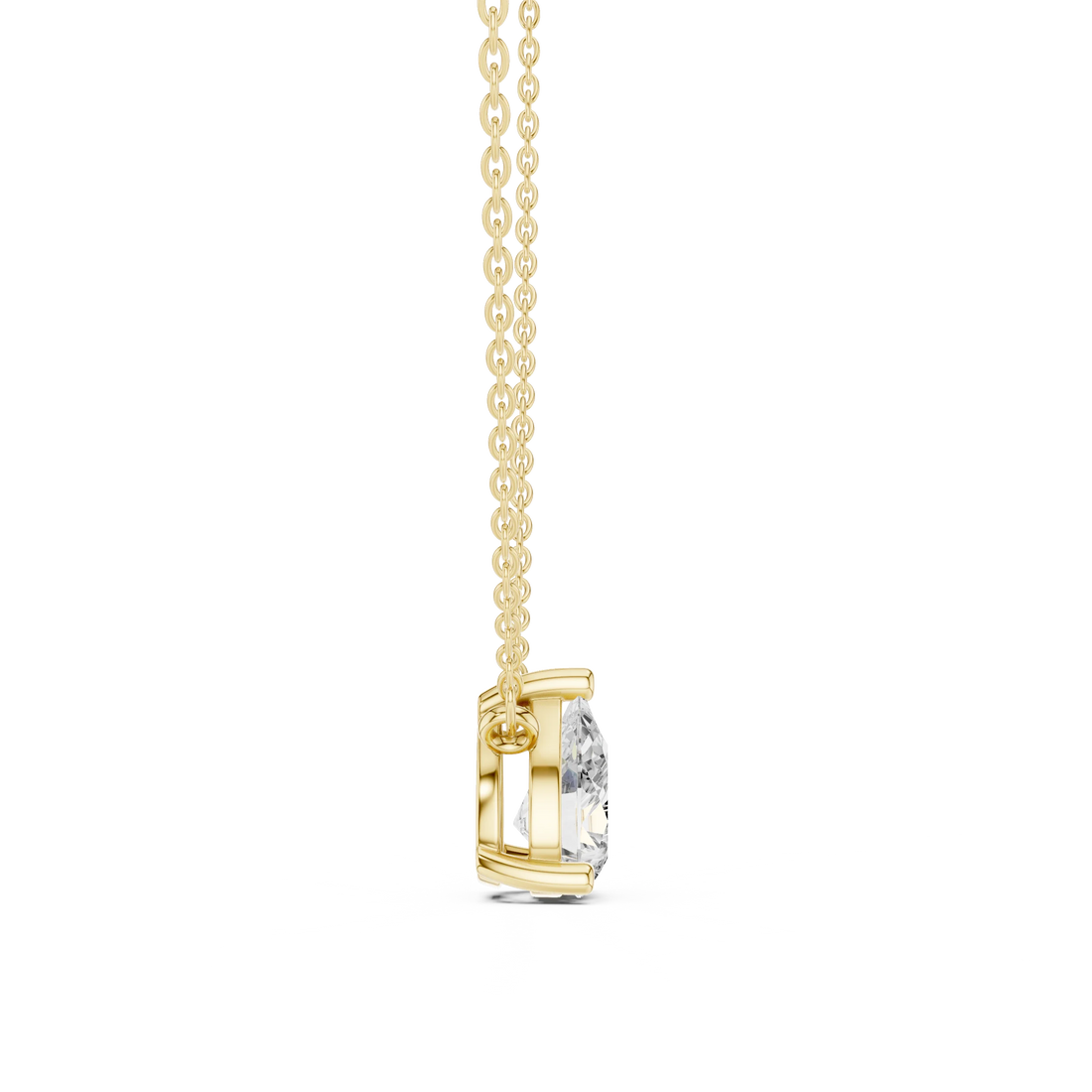 Grace Drop Pear Diamond Pendant