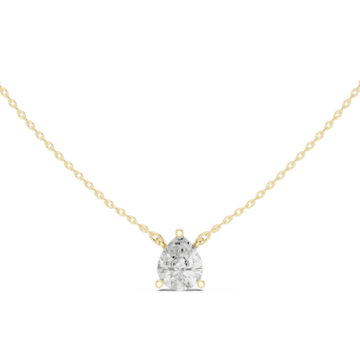 Grace Drop Pear Diamond Pendant