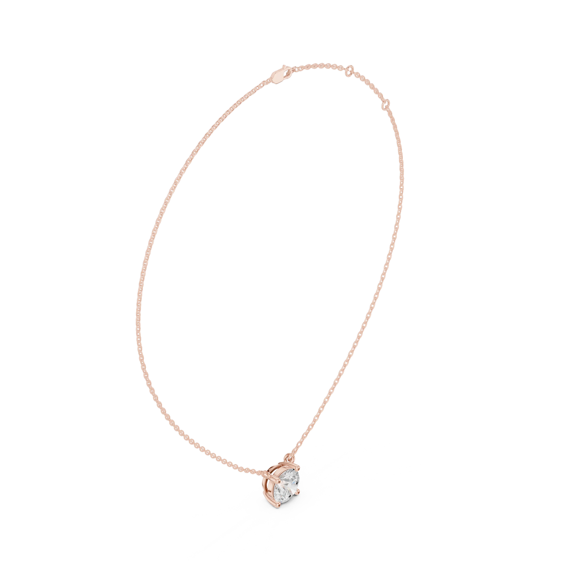 Timeless Spark Solitaire Diamond Pendant