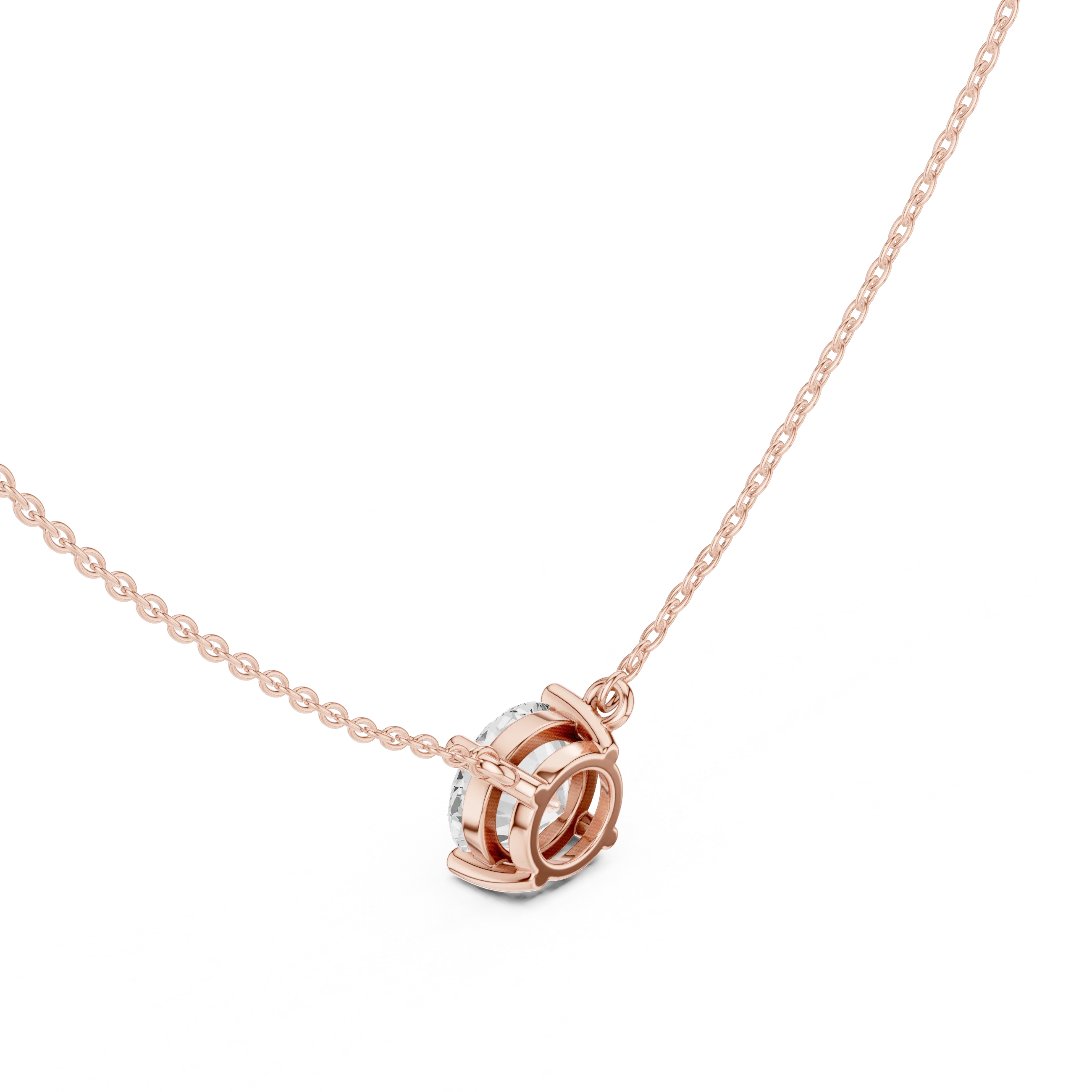 Timeless Spark Solitaire Diamond Pendant