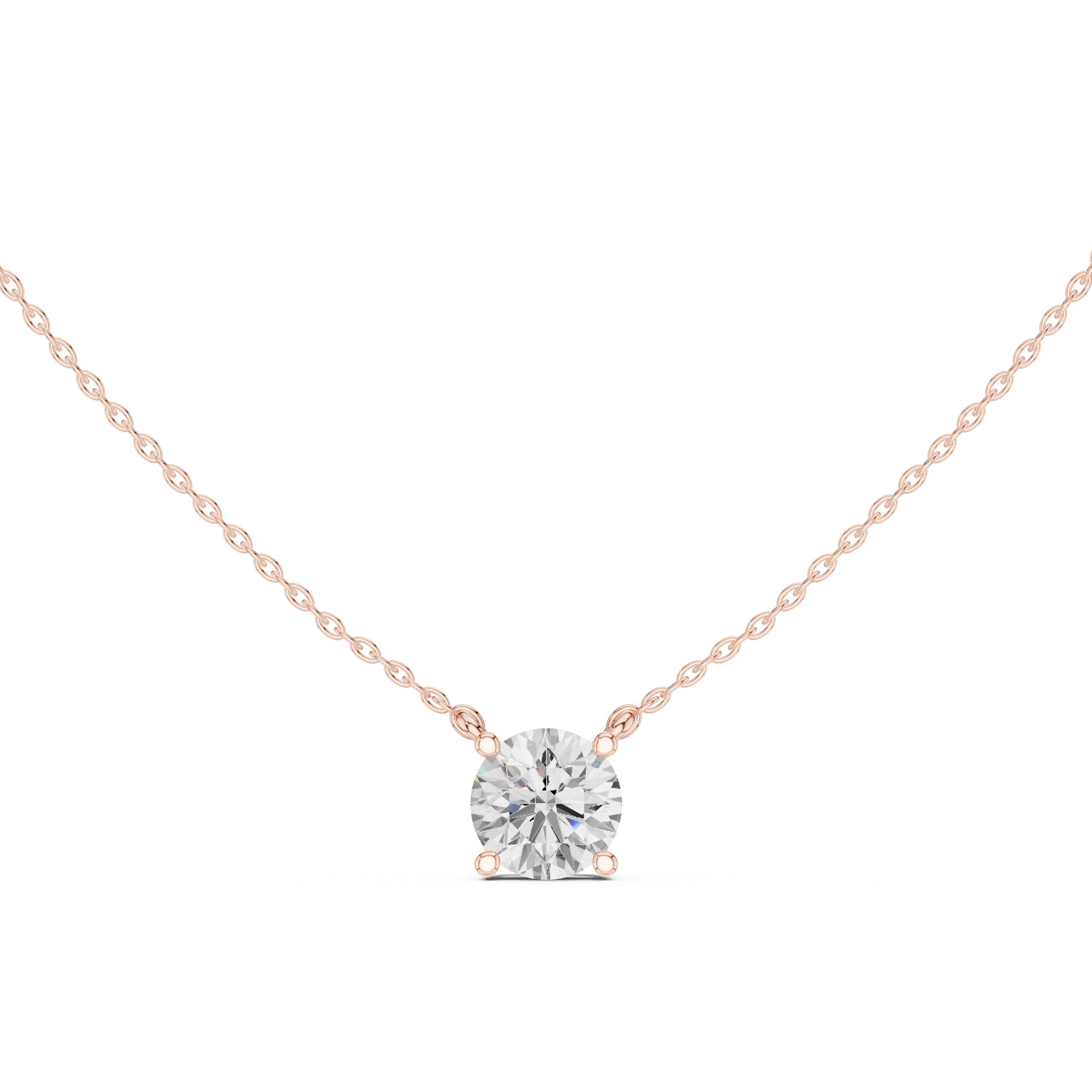 Timeless Spark Solitaire Diamond Pendant