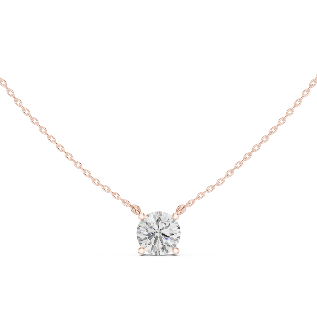 Timeless Spark Solitaire Diamond Pendant