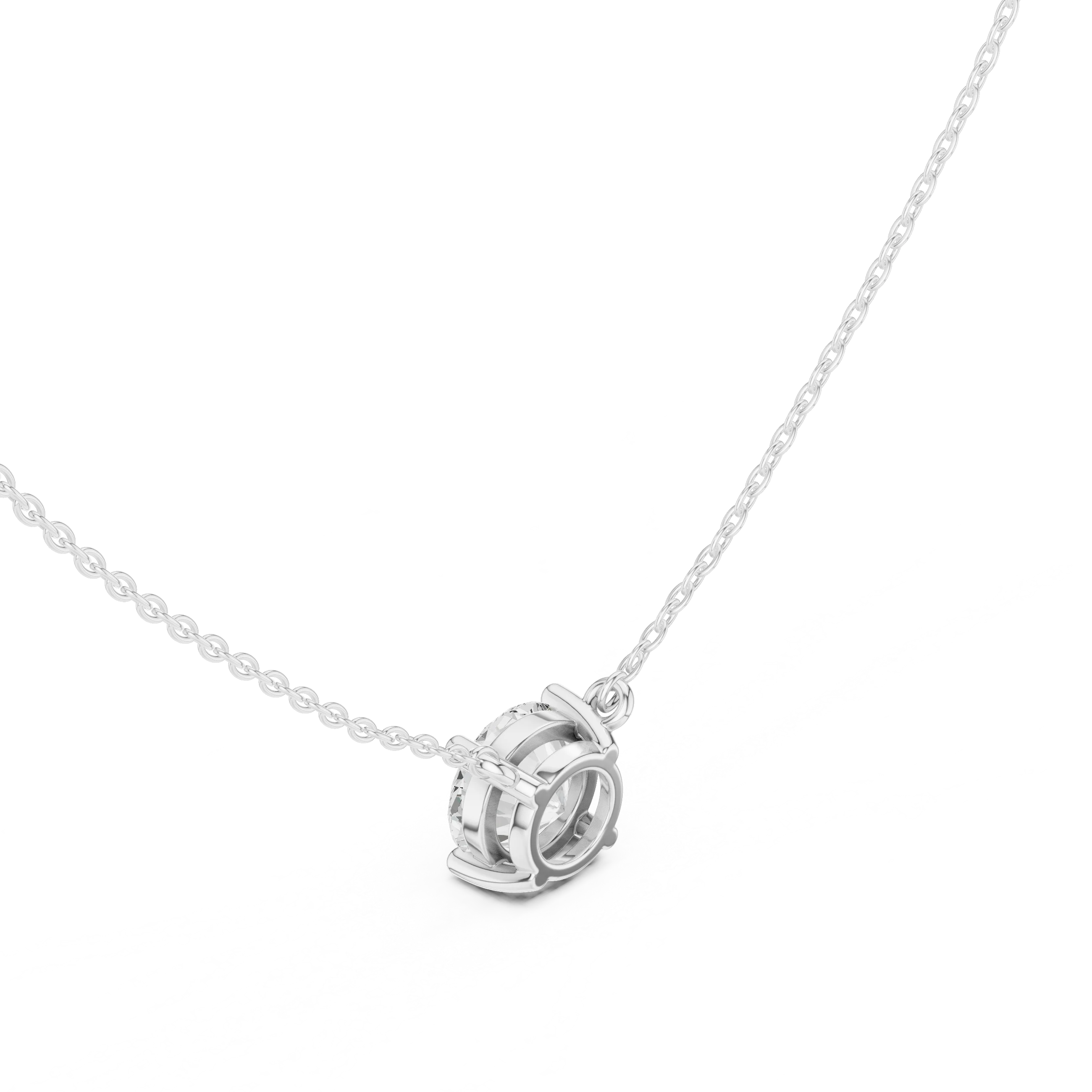 Timeless Spark Solitaire Diamond Pendant