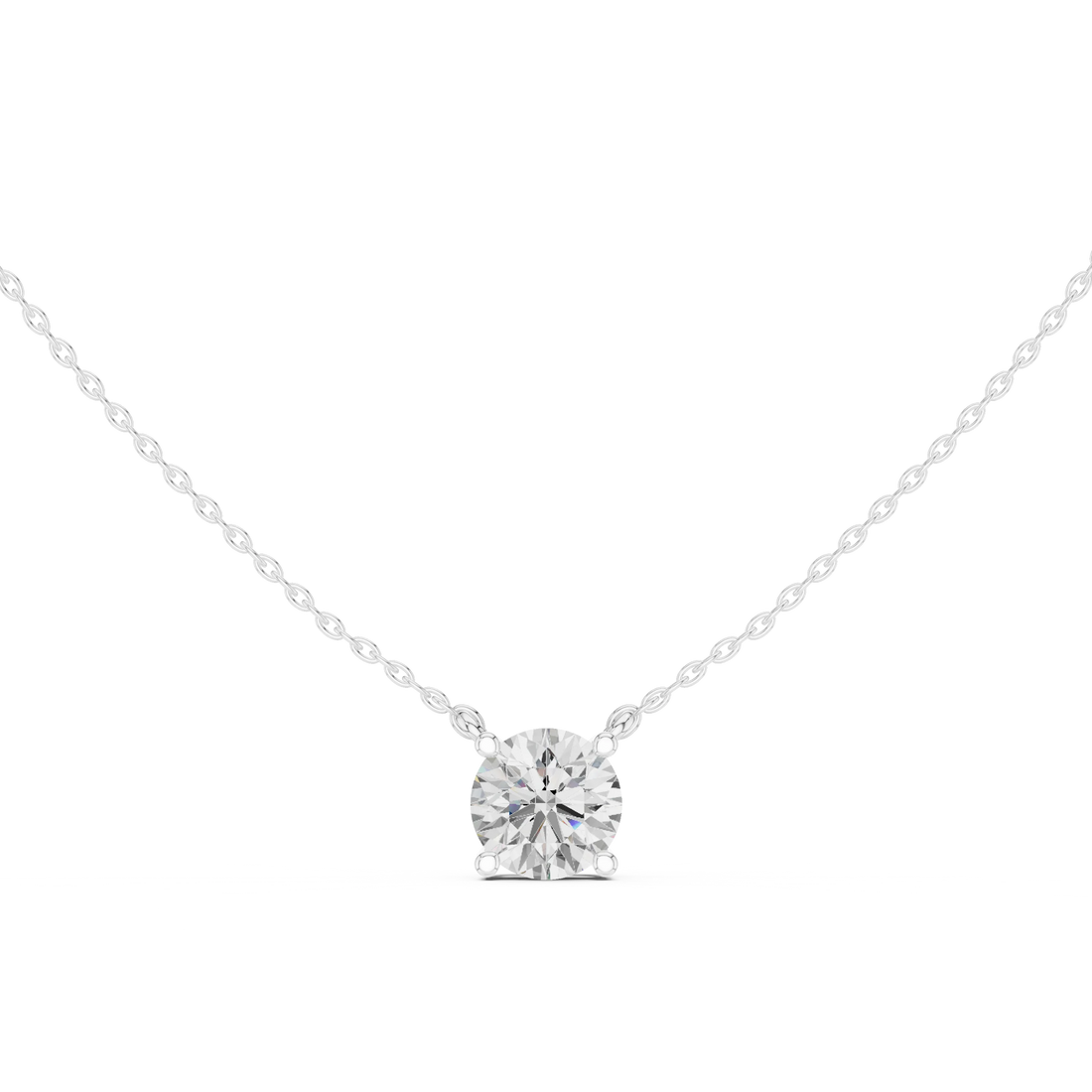 Timeless Spark Solitaire Diamond Pendant