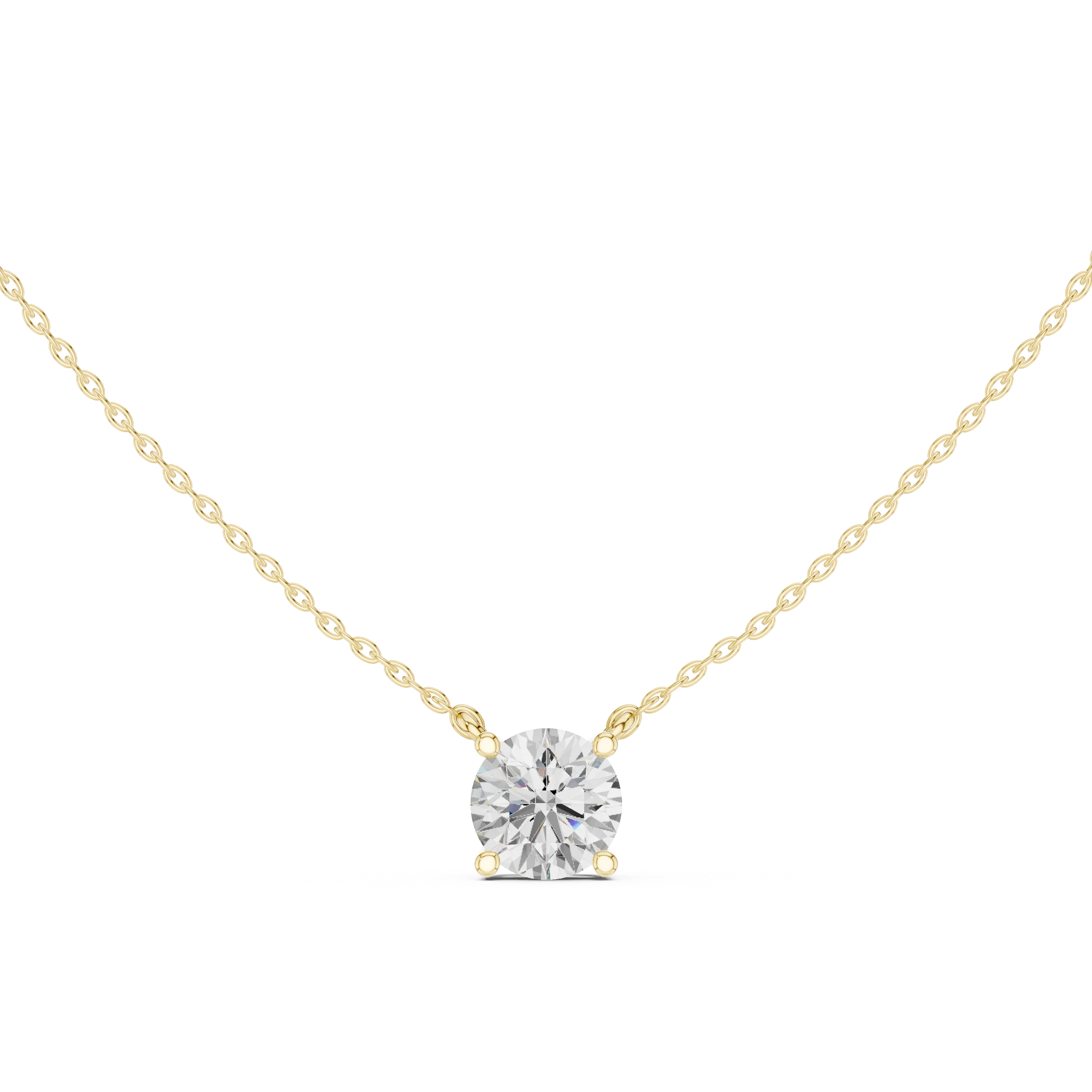Timeless Spark Solitaire Diamond Pendant