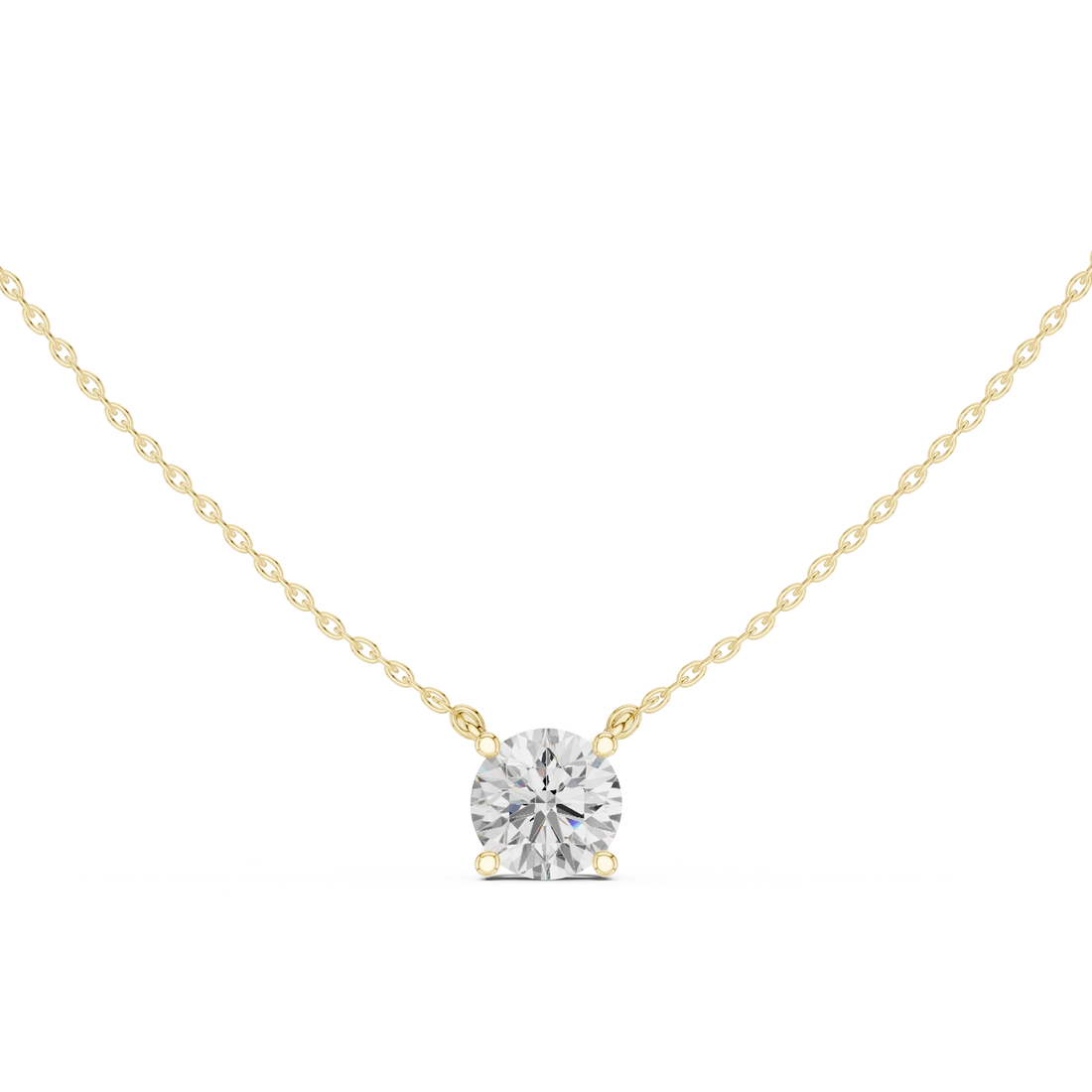 Timeless Spark Solitaire Diamond Pendant