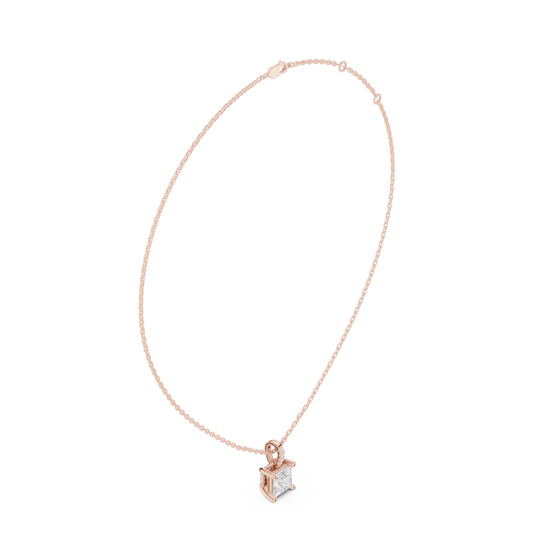 Regalia Princess Solitaire Diamond Pendant