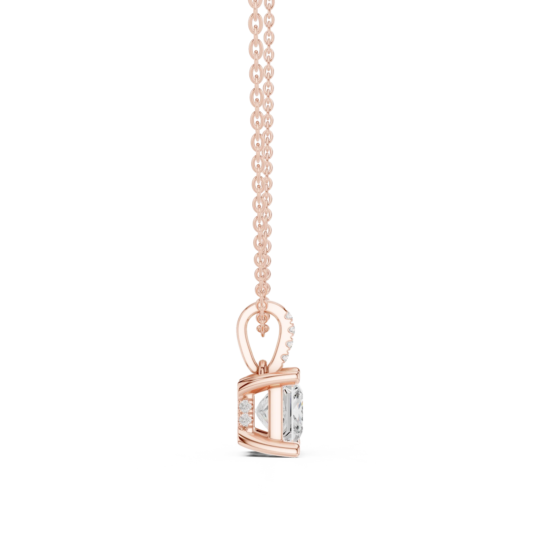 Regalia Princess Solitaire Diamond Pendant