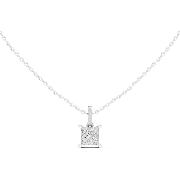 Regalia Princess Solitaire Diamond Pendant