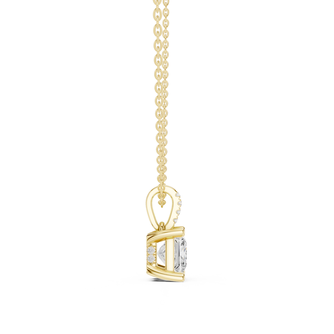 Regalia Princess Solitaire Diamond Pendant
