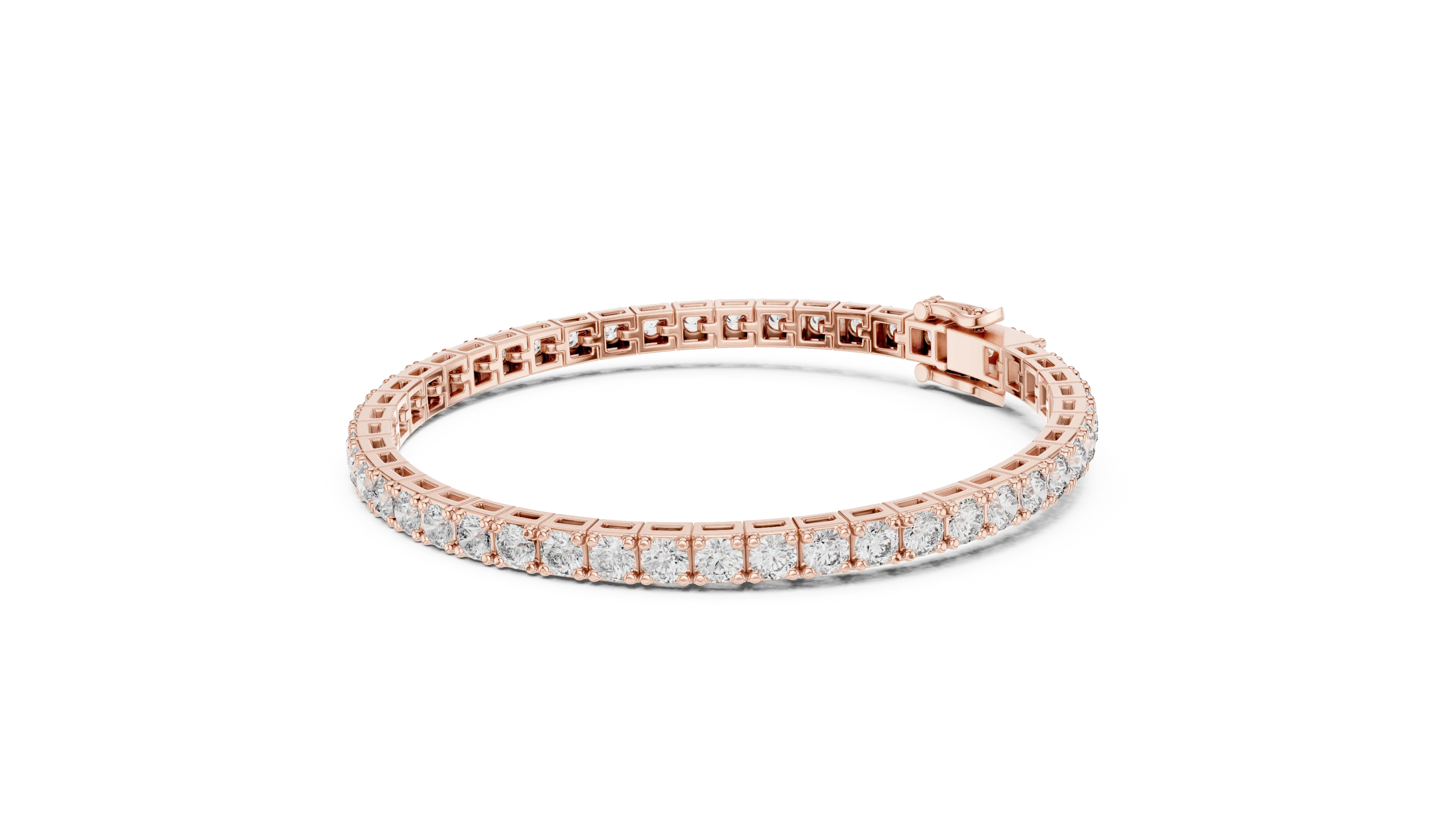 LuxeLine Diamond Tennis Bracelet