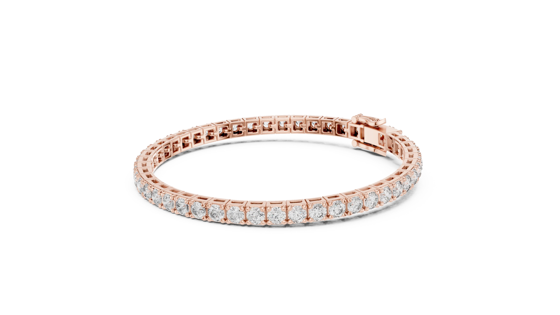 LuxeLine Diamond Tennis Bracelet