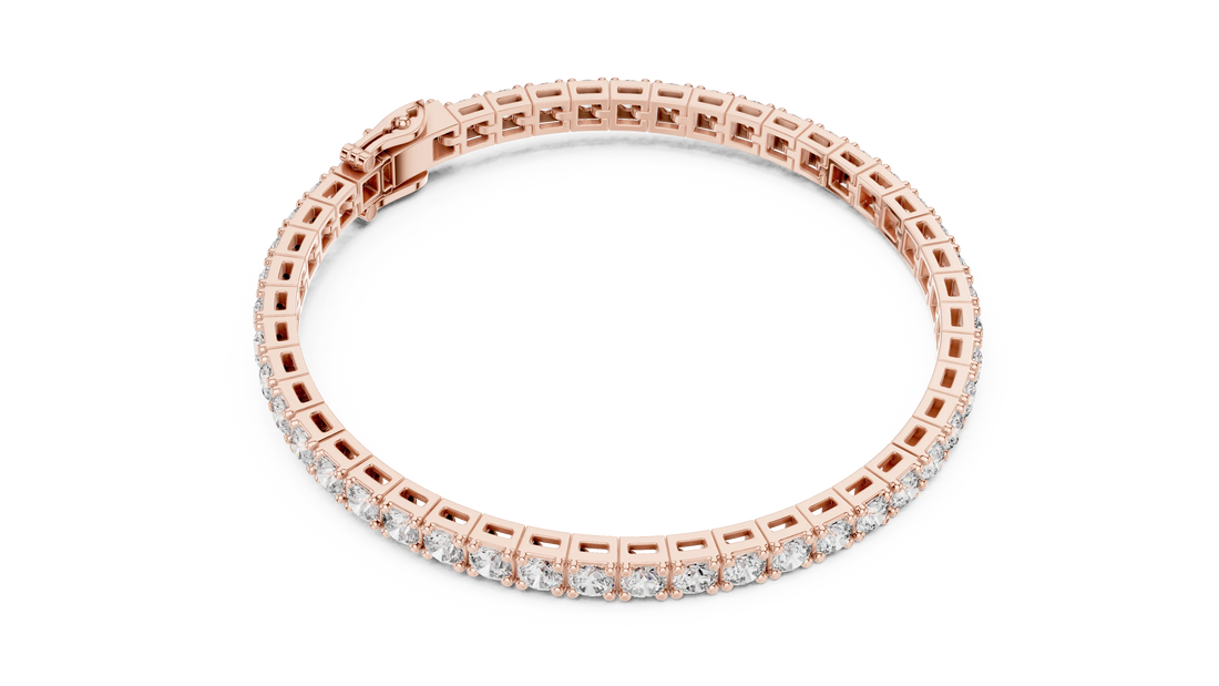LuxeLine Diamond Tennis Bracelet