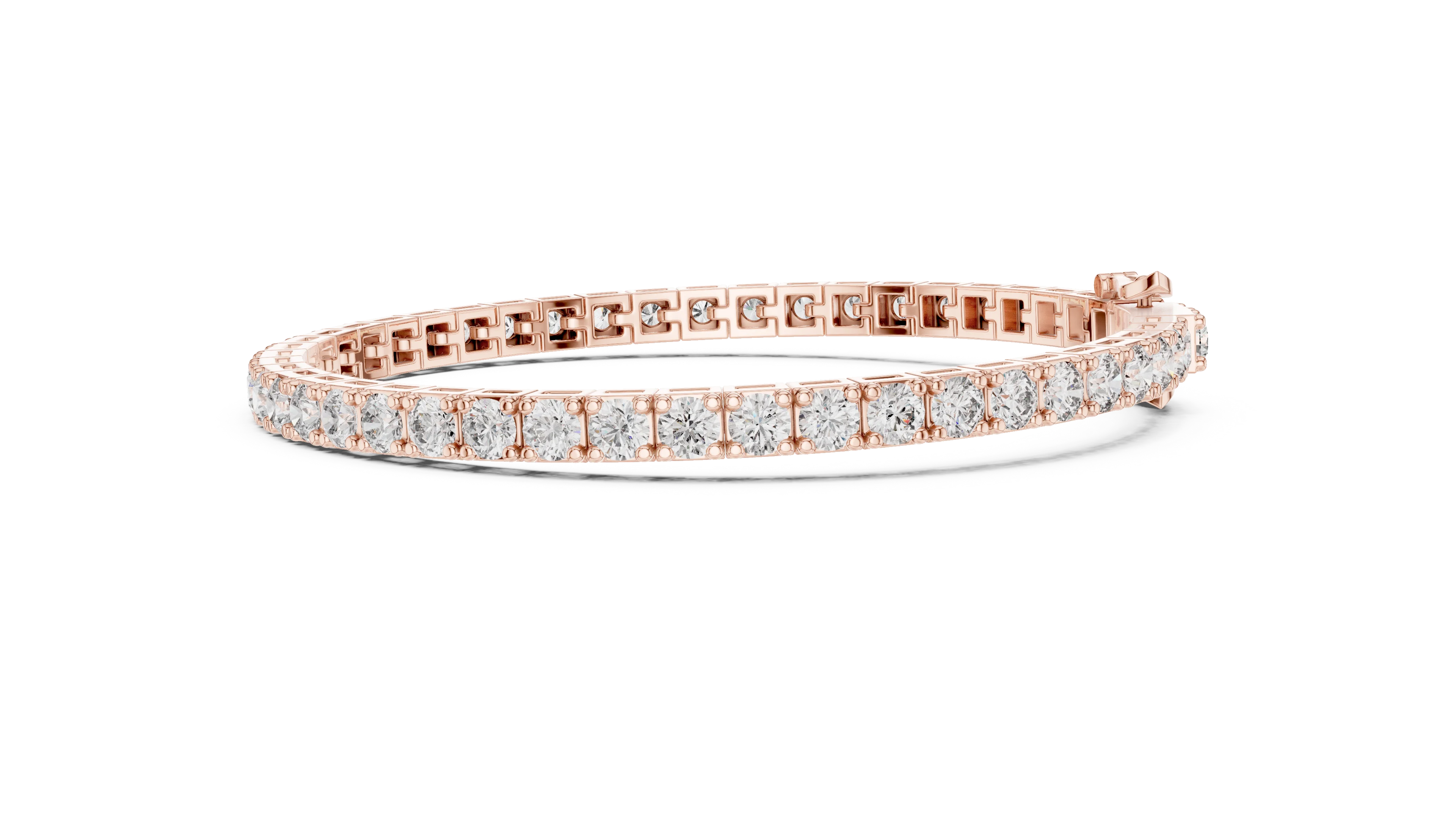 LuxeLine Diamond Tennis Bracelet