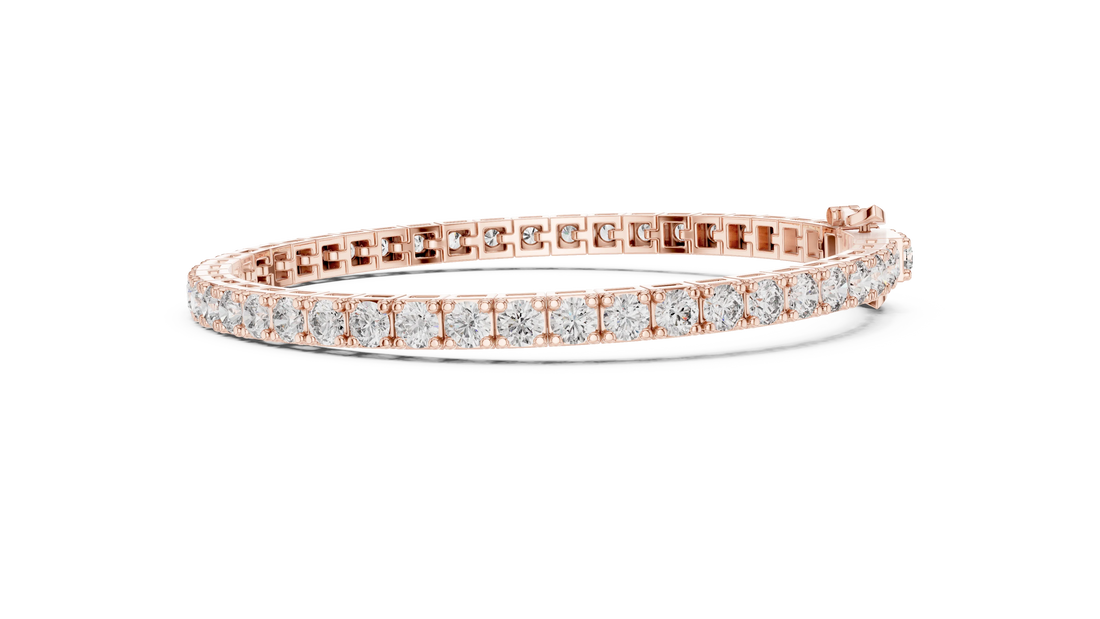 LuxeLine Diamond Tennis Bracelet