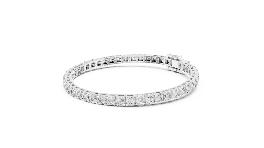 LuxeLine Diamond Tennis Bracelet