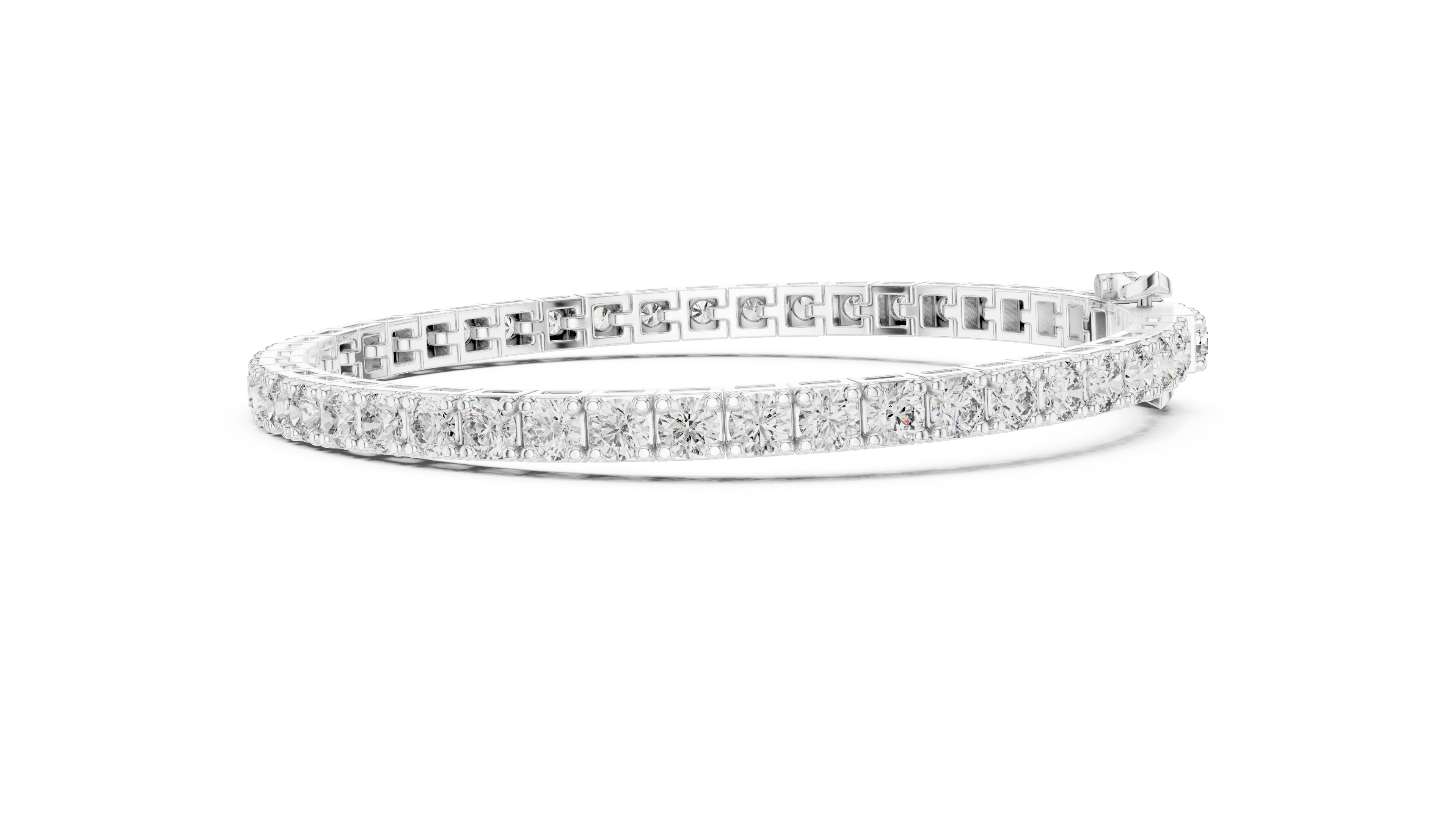 LuxeLine Diamond Tennis Bracelet