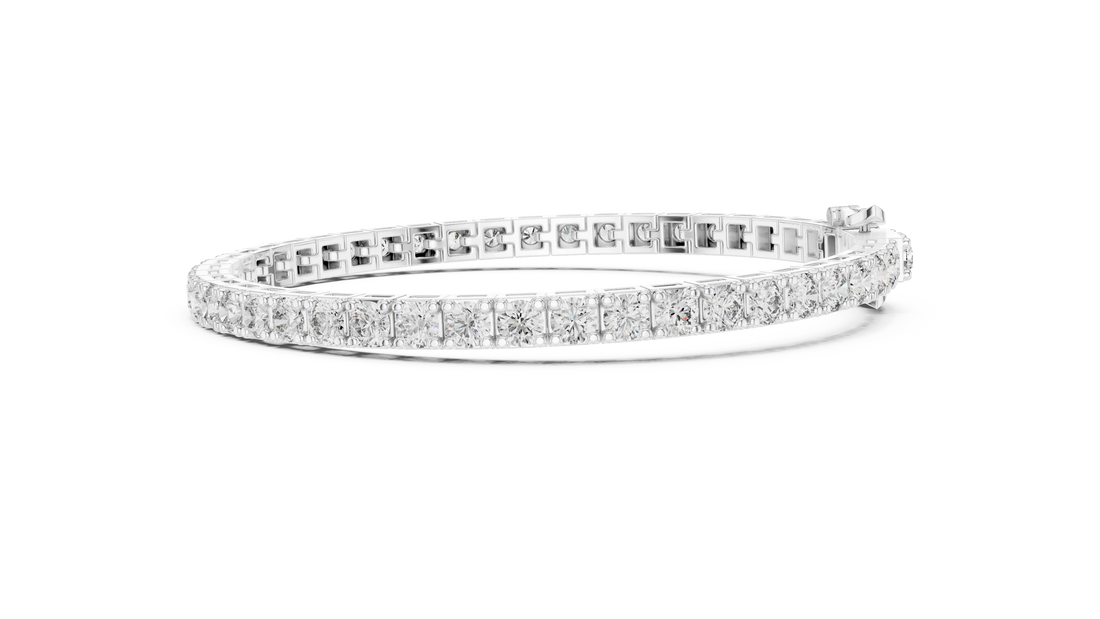 LuxeLine Diamond Tennis Bracelet