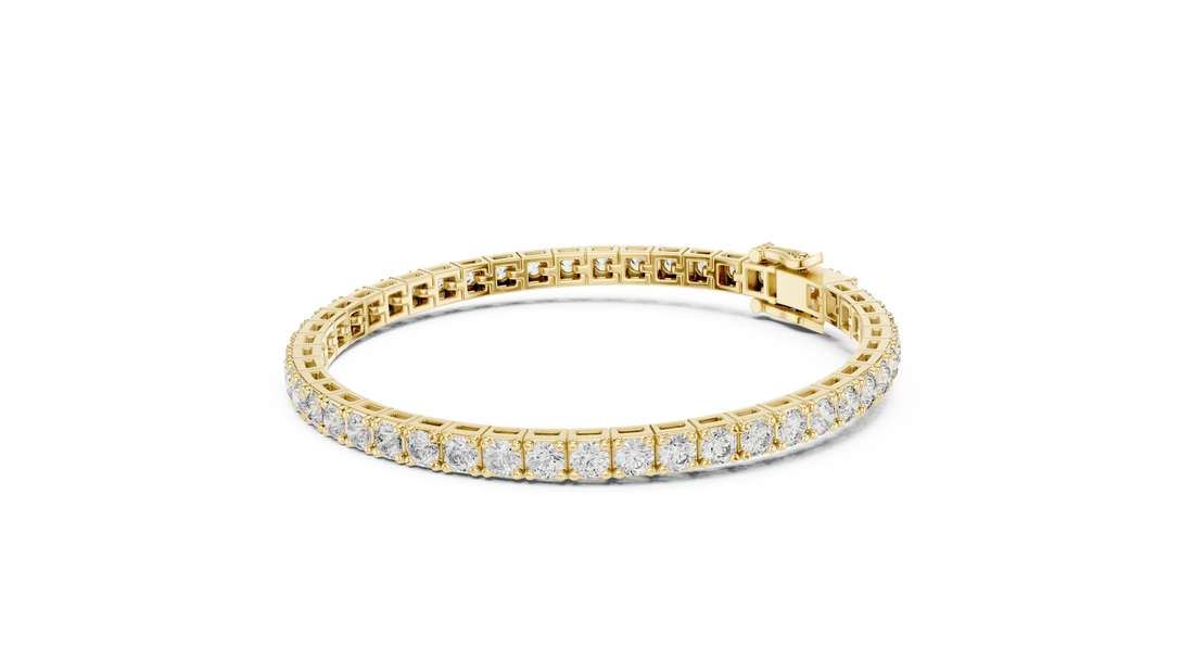 LuxeLine Diamond Tennis Bracelet
