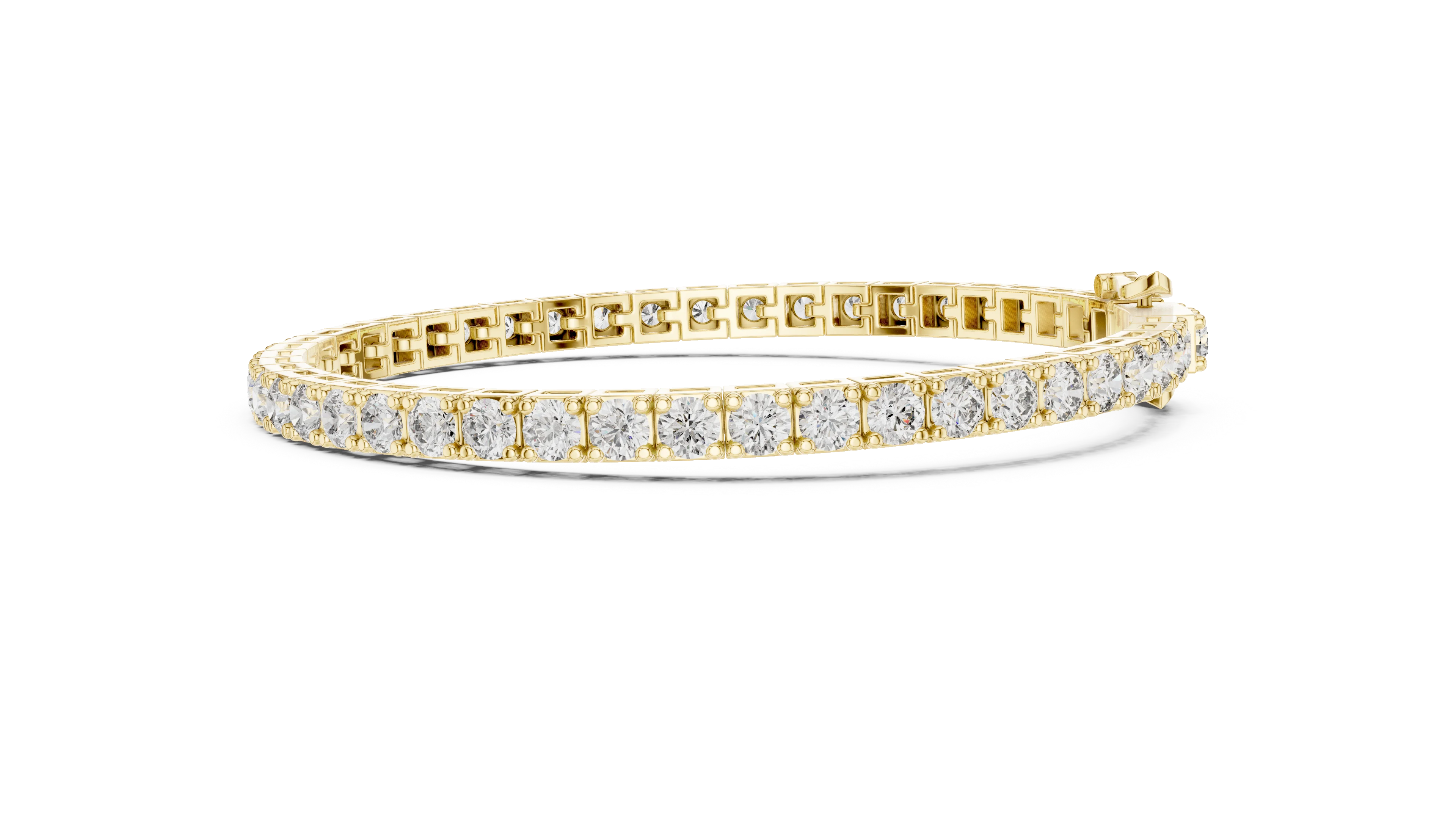 LuxeLine Diamond Tennis Bracelet