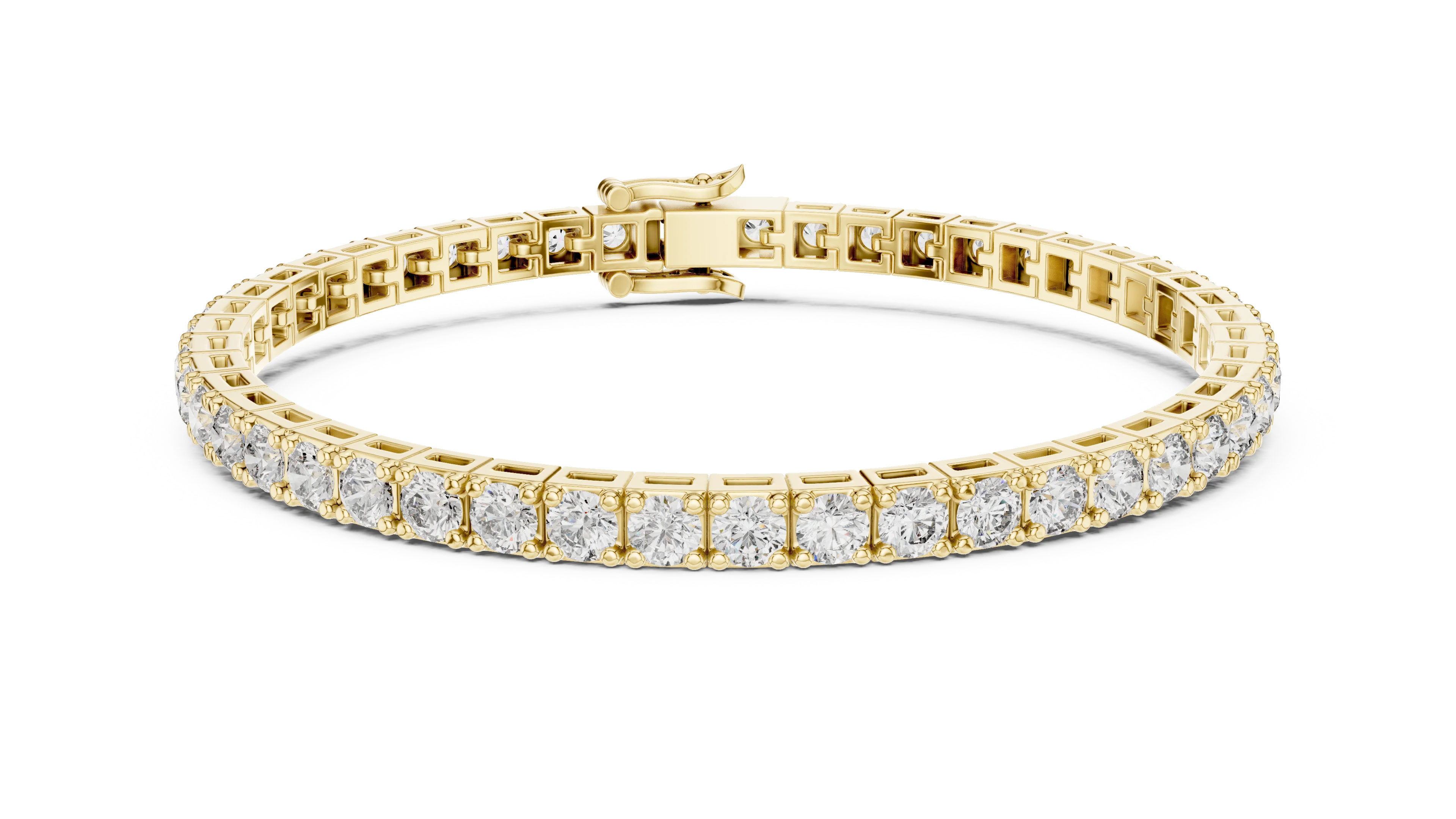 LuxeLine Diamond Tennis Bracelet