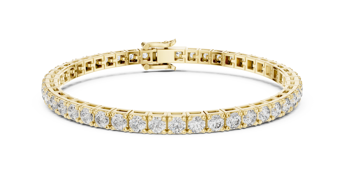 LuxeLine Diamond Tennis Bracelet