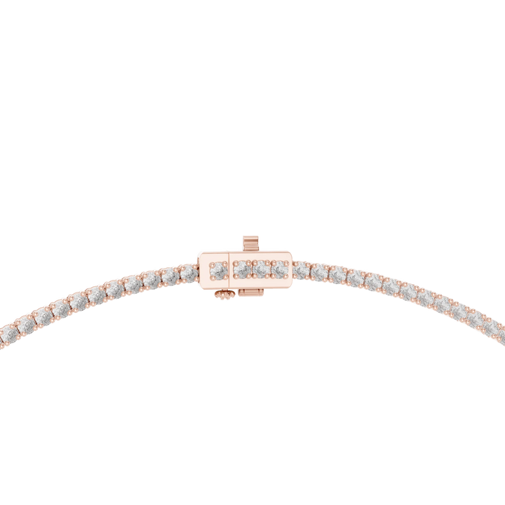 Pear Drop Diamond Tennis Necklace