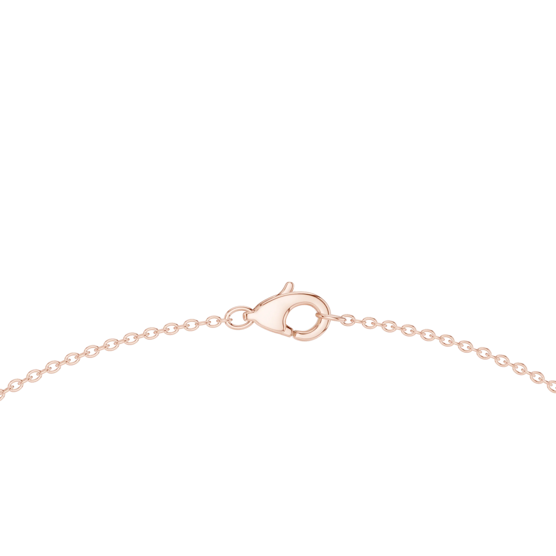 Oval Diamond Tennis Necklace