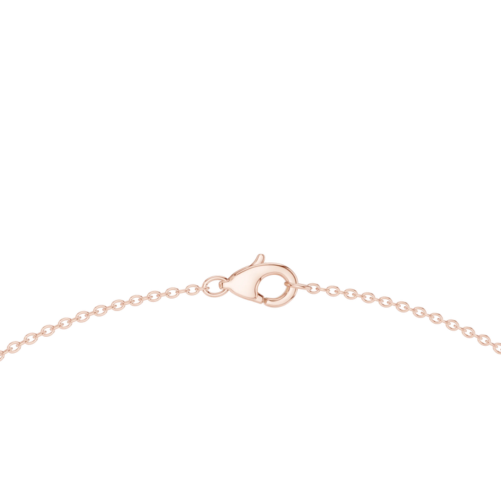 Oval Diamond Tennis Necklace