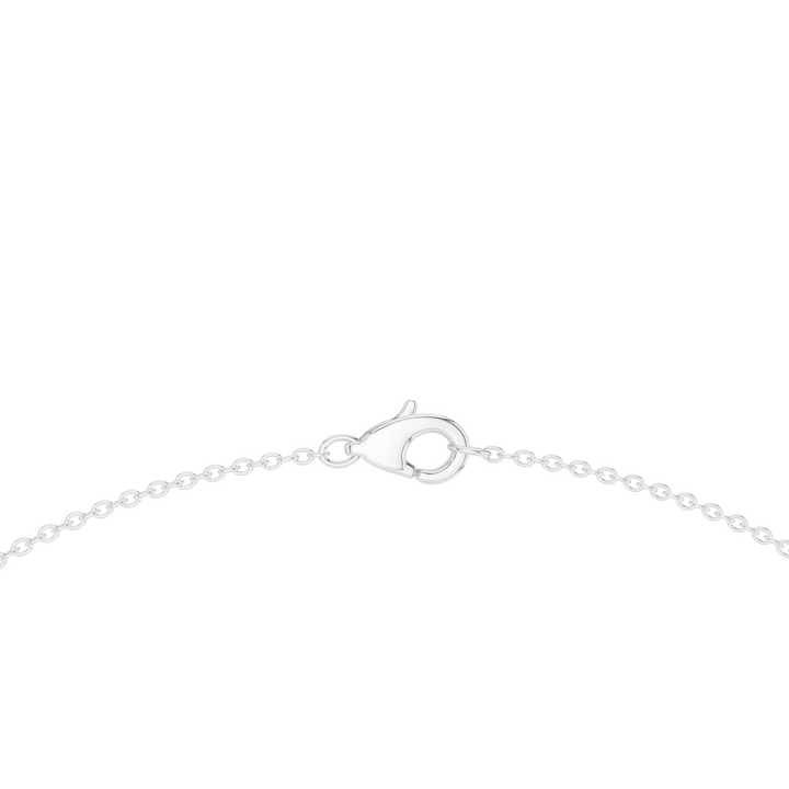 Oval Diamond Tennis Necklace